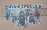 Lego Ninjago Bügelbild für eine Schultüte