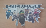 Lego Ninjago Bügelbild für eine Schultüte