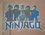 Lego Ninjago Bügelbild für eine Schultüte