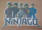 Lego Ninjago Bügelbild für eine Schultüte