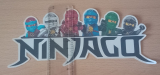 Lego Ninjago Bügelbild für eine Schultüte