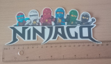 Lego Ninjago Bügelbild für eine Schultüte