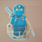 Lego Ninjago Bügelbild für eine Schultüte