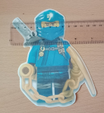 Lego Ninjago Bügelbild für eine Schultüte