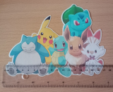 Pokemon Bügelbild für eine Schultüte