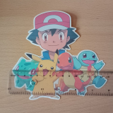 Pokemon Bügelbild für eine Schultüte