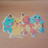 Pokemon Bügelbild für eine Schultüte