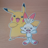 Pokemon Bügelbild für eine Schultüte