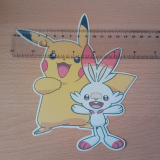 Pokemon Bügelbild für eine Schultüte