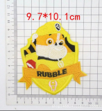 Paw patrol Patches / Bügelbilder rubble