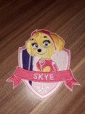 Paw patrol Patches / Bügelbilder skye